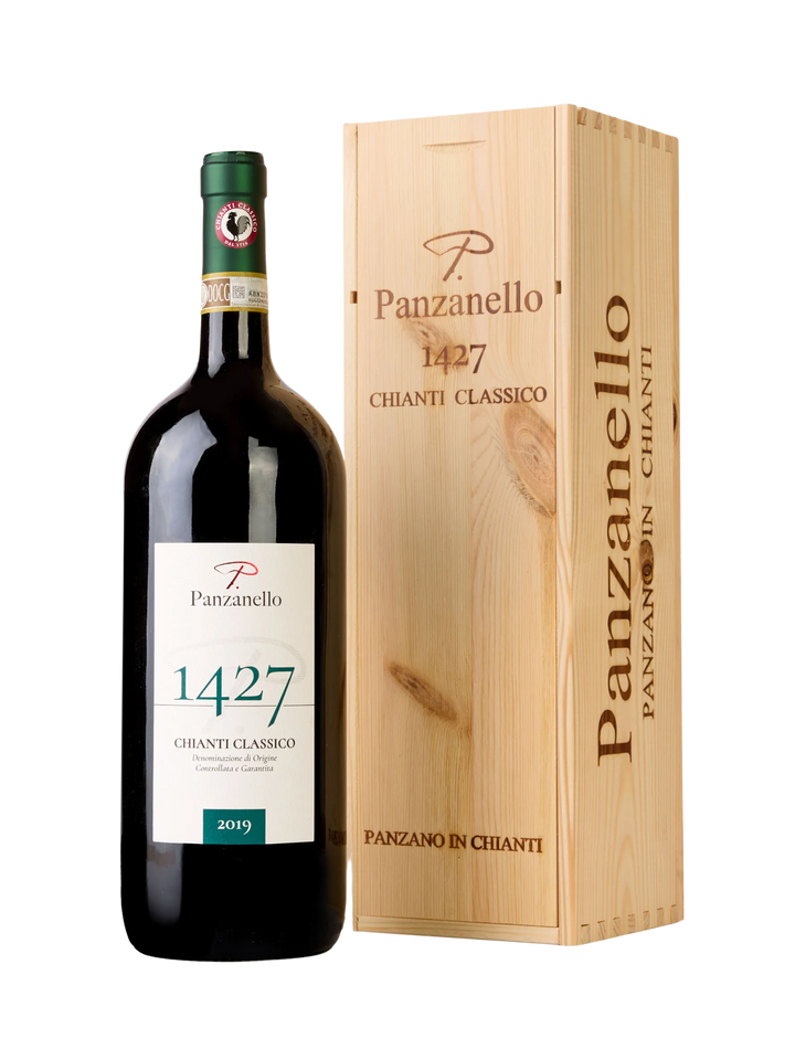 Magnum 1500ml di Chianti Classico 1427 Panzanello 2021, vino rosso toscano biologico premium ideale per invecchiamento